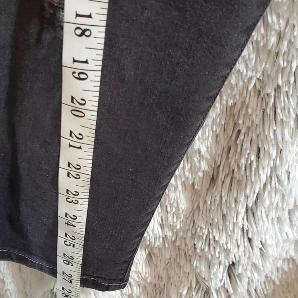 Lane BRYANT Low Rise Black GIRLFRIEND DISTRESS SEQUIN JEANs plus Size 24 - Picture 9 of 14